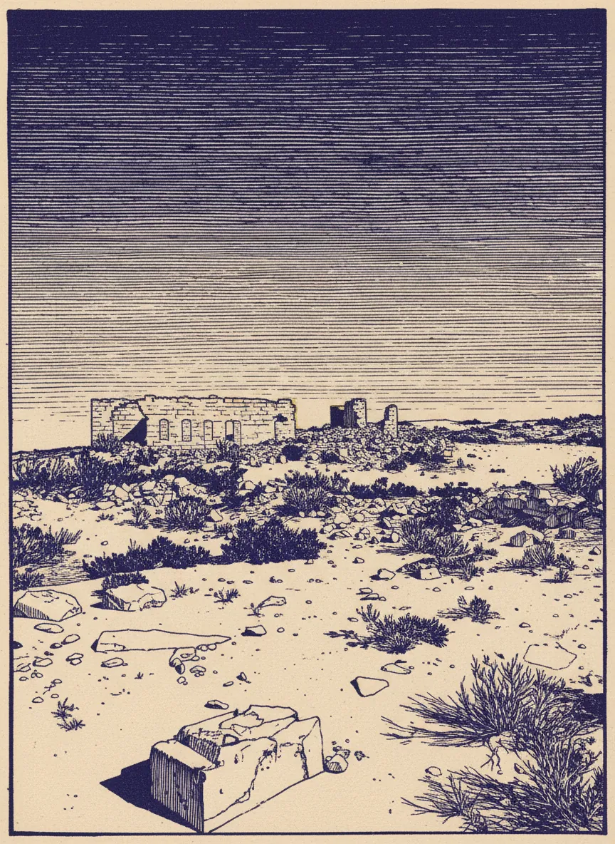 Ruins on the Negev Road