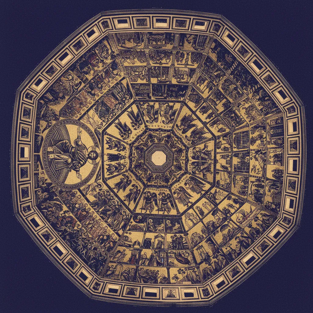 Baptistery of San Giovanni — interior by Unknown (medieval)