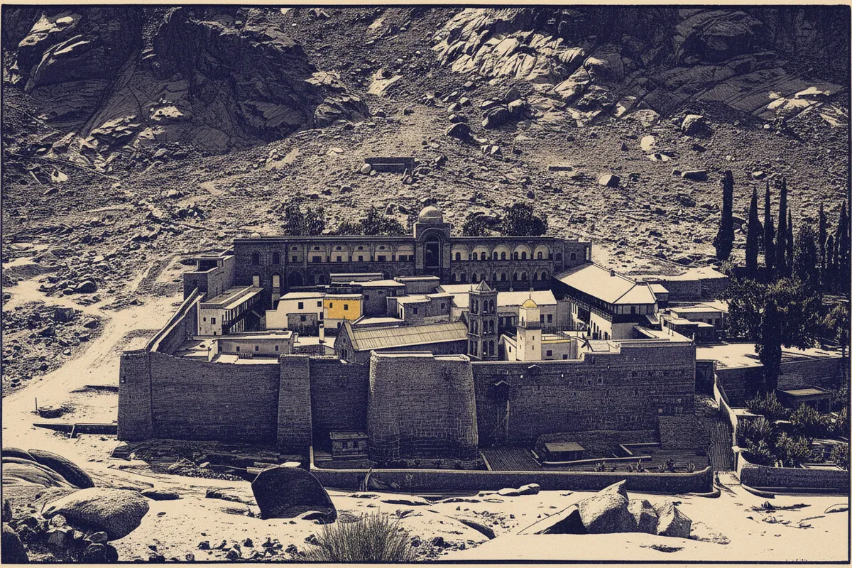 The Monastery of Saint Catherine, Sinai