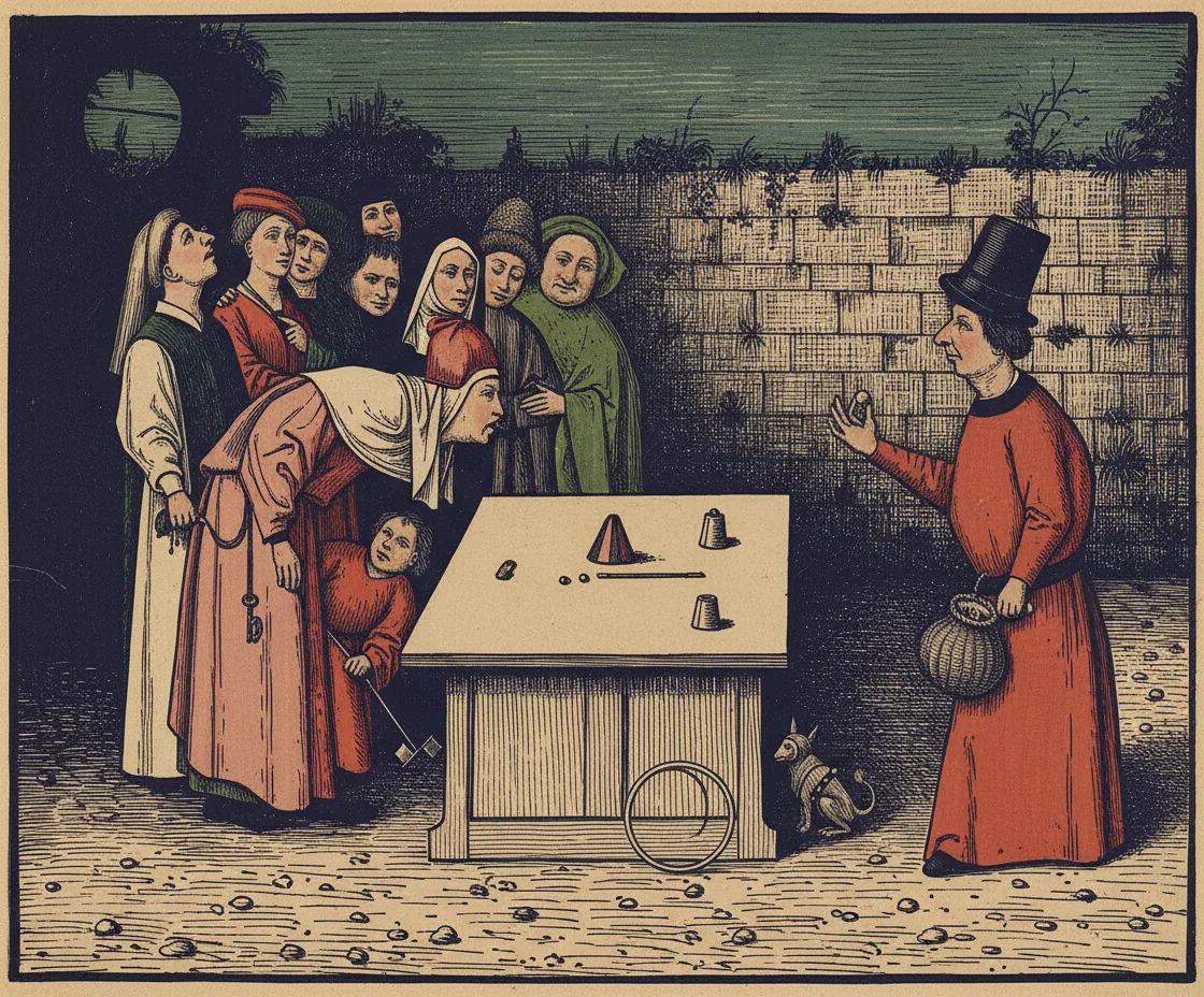 The Conjurer by Hieronymus Bosch