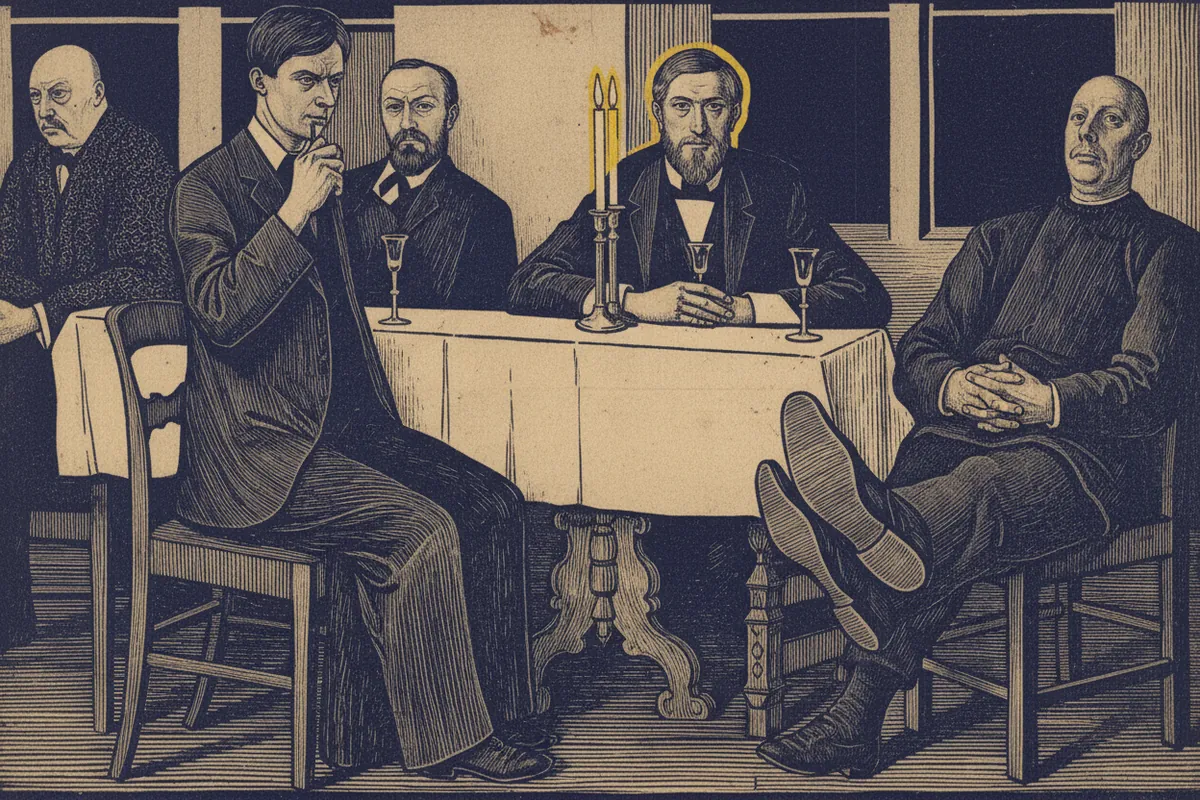 Five Portraits by Vilhelm Hammershøi