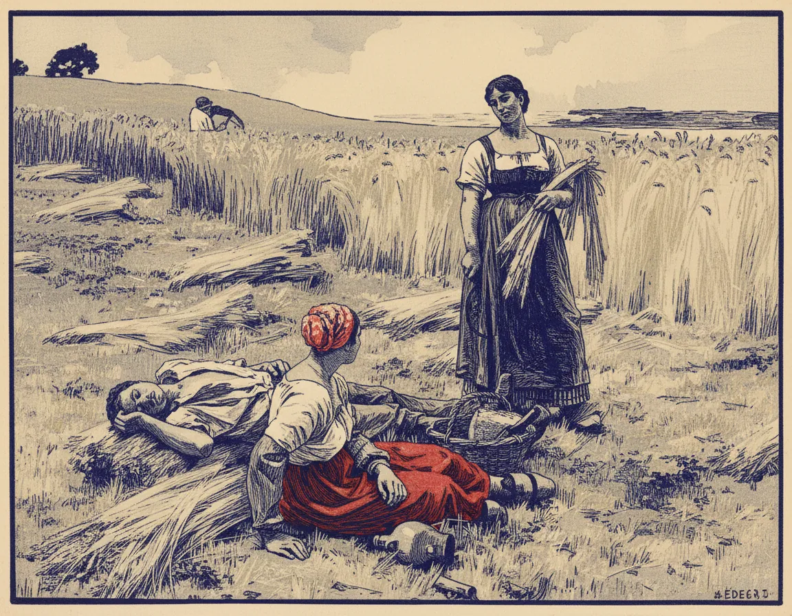 The Harvest by Léon Lhermitte