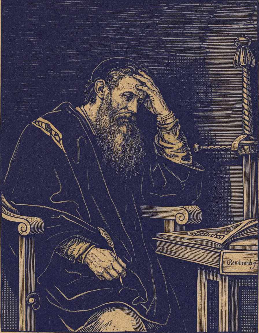 The Apostle Paul by Rembrandt van Rijn