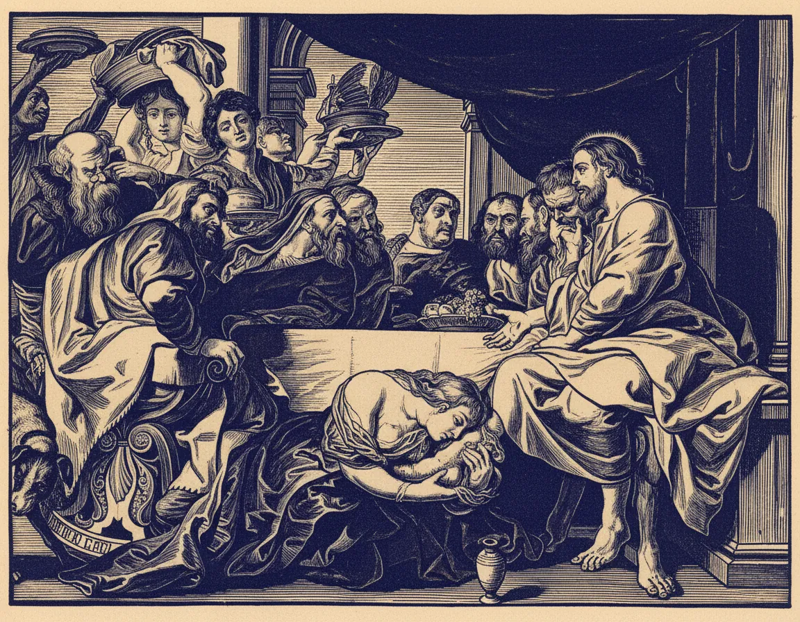 Christ in the House of Simon the Pharisee by Peter Paul Rubens