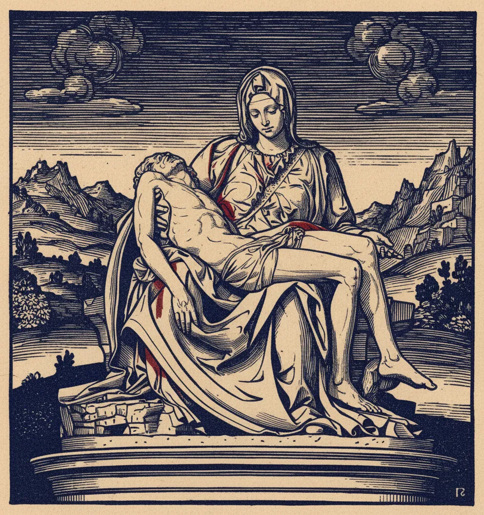 Pietà by Michelangelo