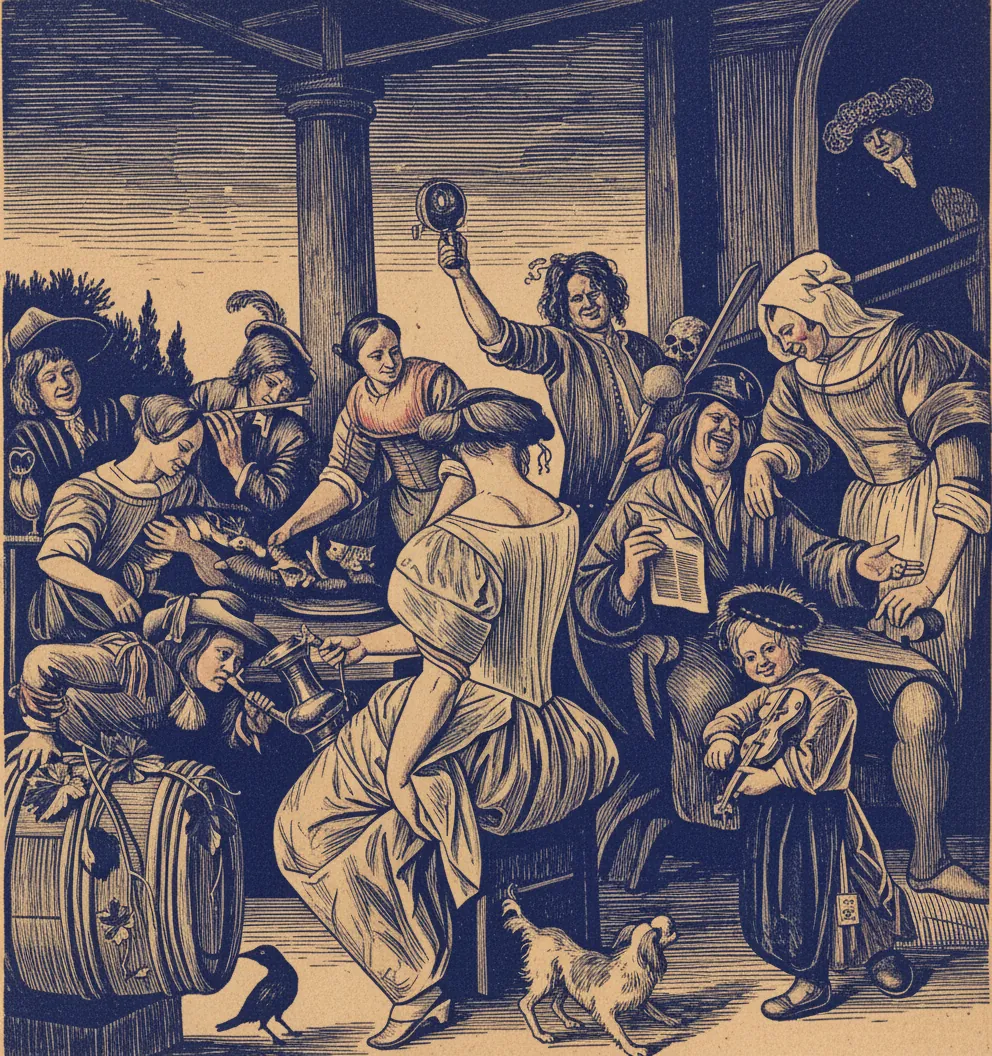 The Merry Family by Jan Steen
