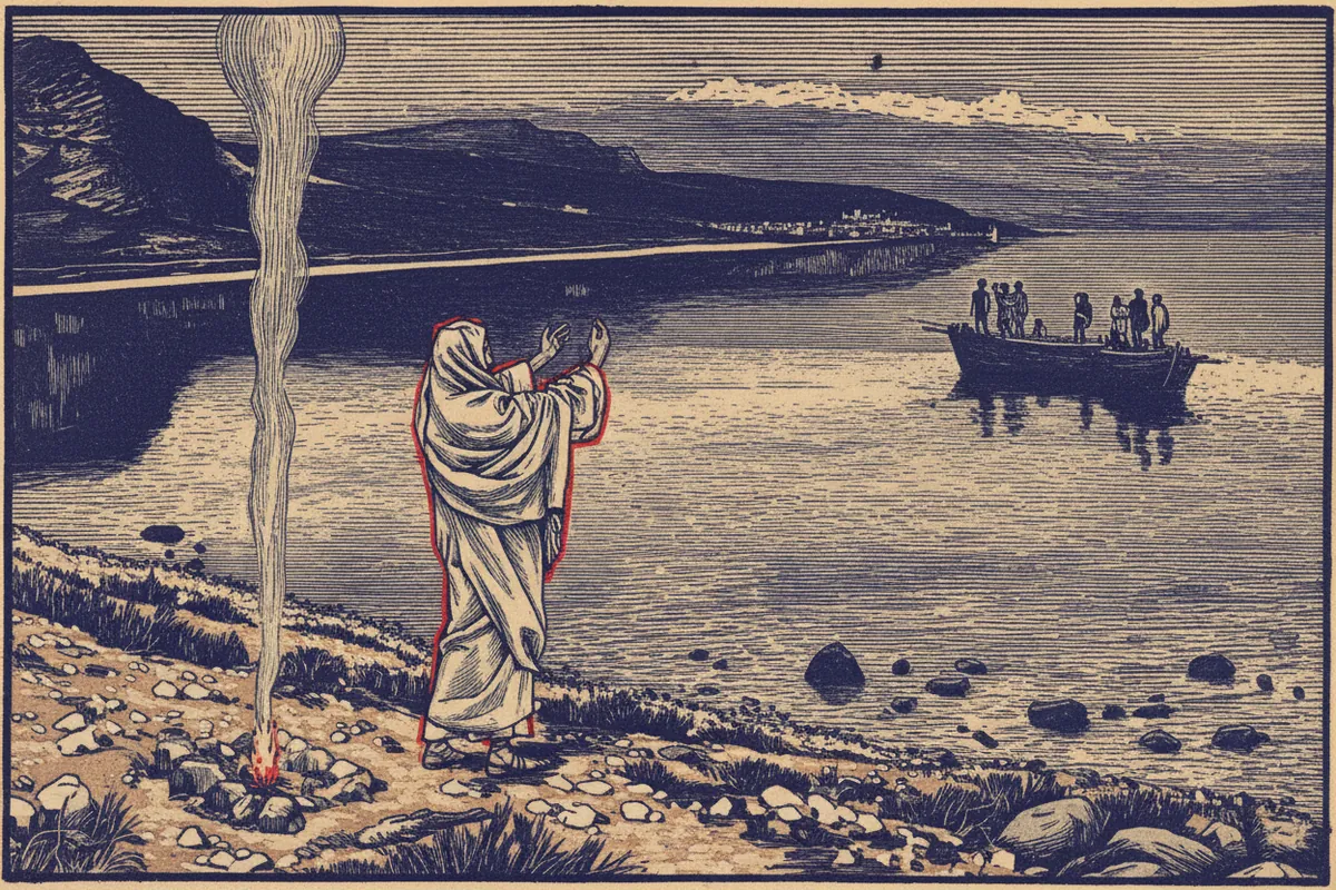 Christ Appears to the Apostles After the Resurrection by James Tissot