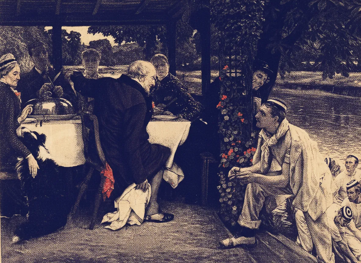 The Prodigal Son in the Modern City by James Tissot